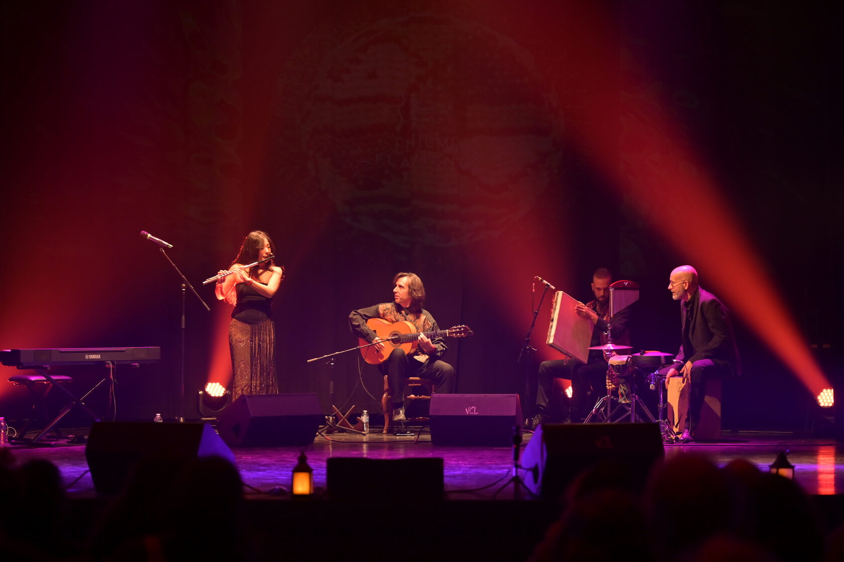 Enigma Flamenco on stage